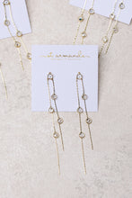 Gold and Crystal Minimalist Duster Drops