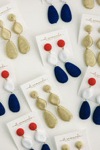 Red, White, and Blue Ombre Lido Drops